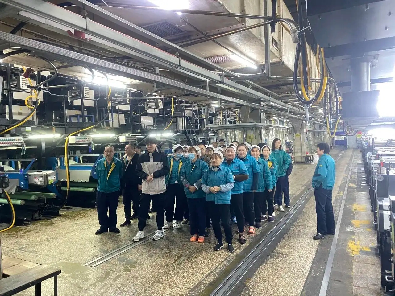 Poliéster Changshu ngalaksanakeun bor évakuasi darurat